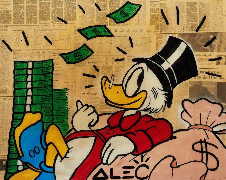 scrooge mcduck by alec monopoly
