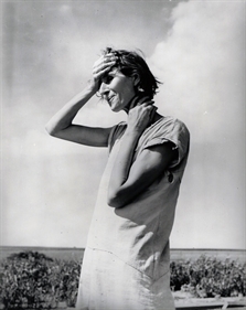 Woman of the High Plains, Texas Panhandle by Dorothea Lange