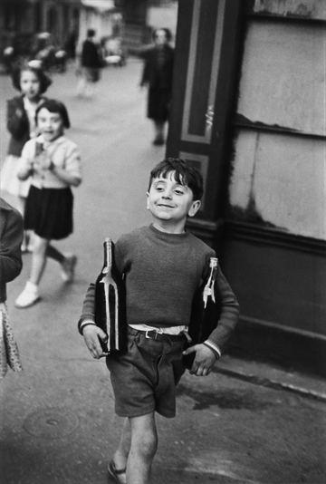 Rue Mouffetard, Paris by Henri Cartier-Bresson
