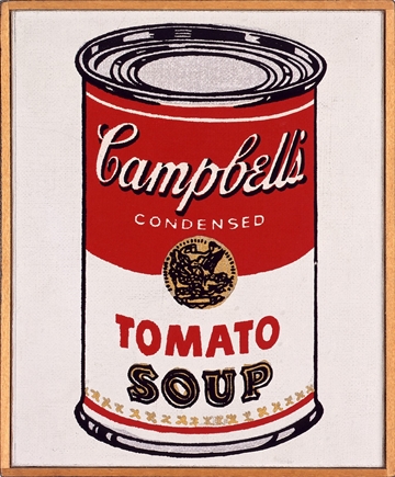 Andy Warhol Soup Can 1963 by Richard Pettibone