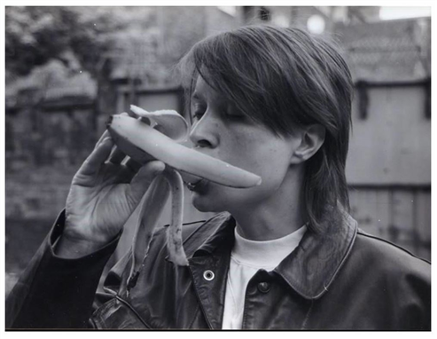 Eating A Banana (Revisited) by Sarah Lucas